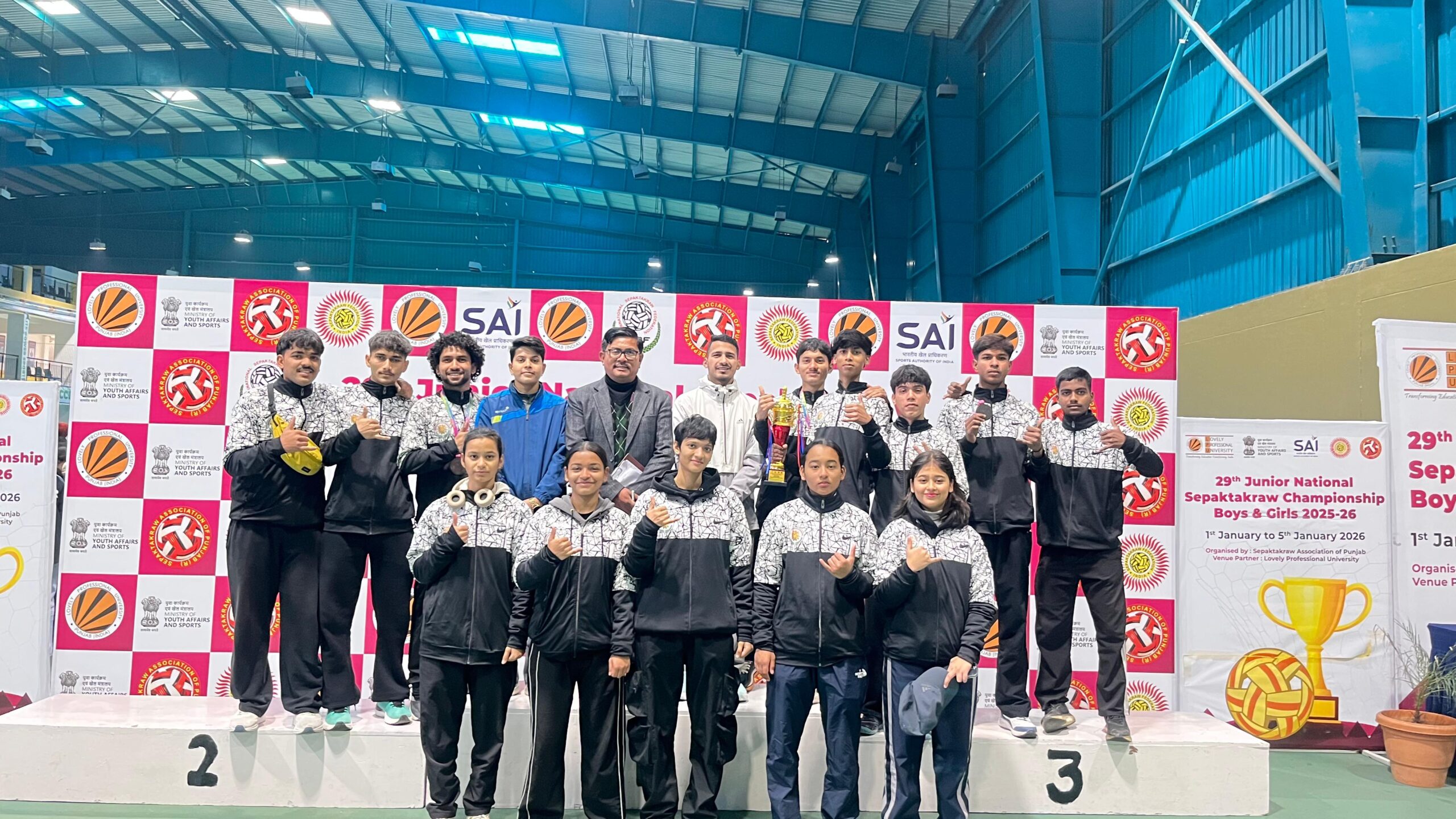 सेपक टाकरा की राष्ट्रीय प्रतियोगिता में उत्तराखंड टीम ने हासिल किए कास्य पद