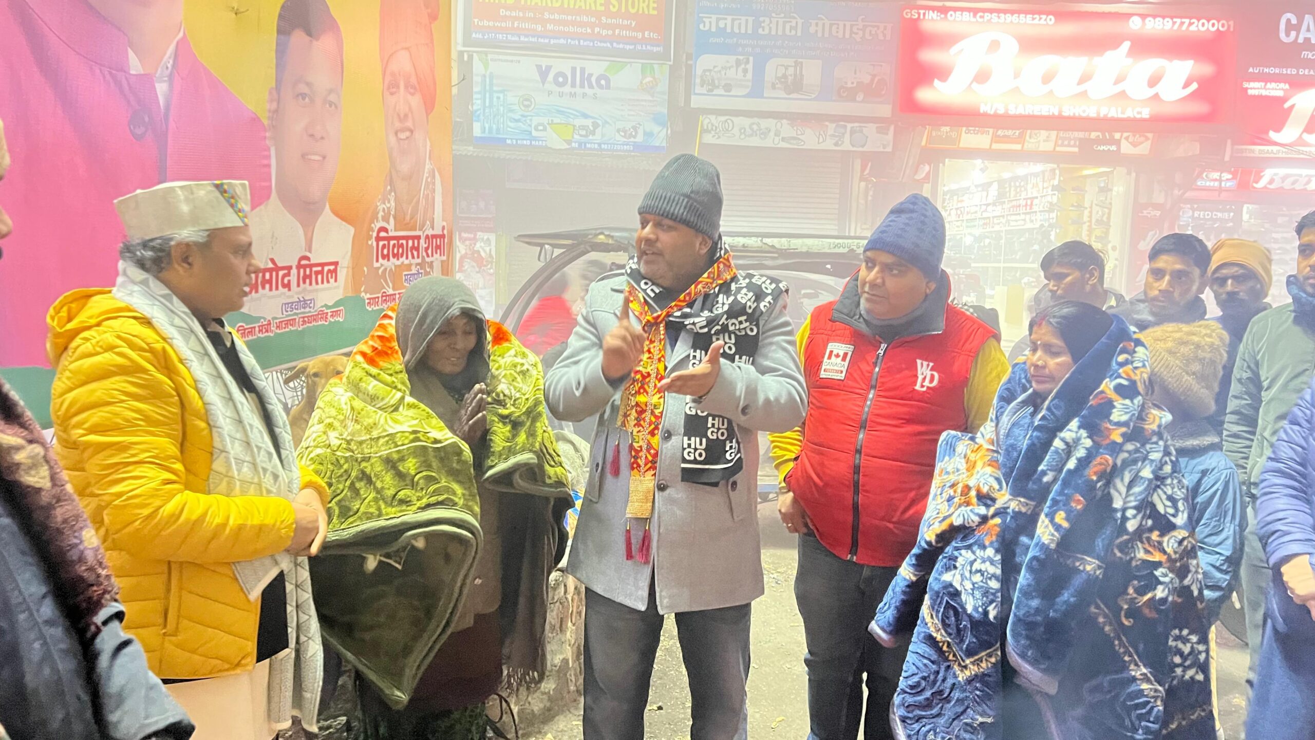 दर्जा मंत्री विनय रूहेला ने रैन बसेरों का किया निरीक्षण, चाक चौबंद मिली व्यवस्थायें, महापौर विकास शर्मा की थपथपाई पीठ