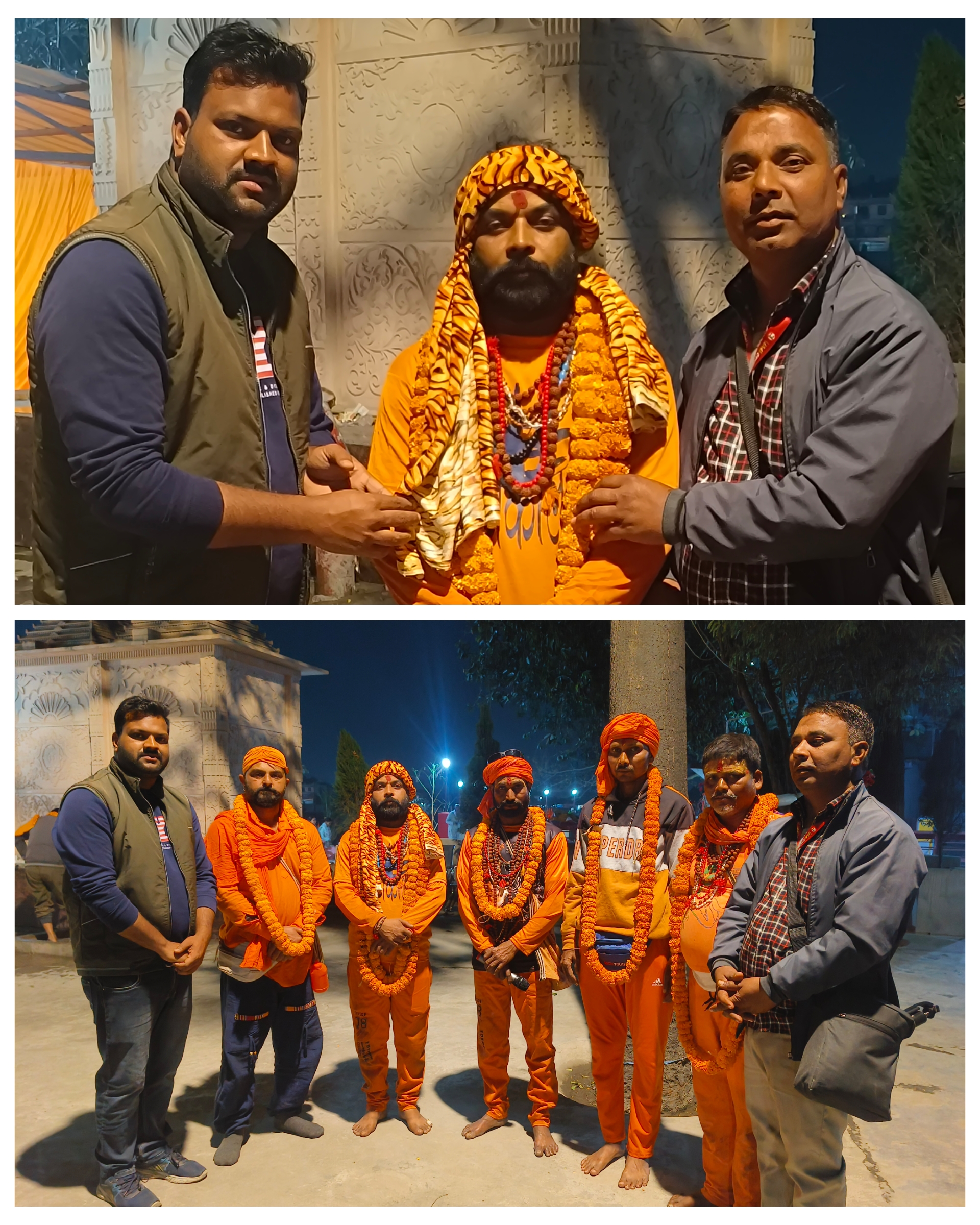 हरिद्वार से पावन गंगाजल लेकर लौटे अटरिया मंदिर के सचिव अरविंद शर्मा व उनकी टीम का पत्रकार प्रेस परिषद ने किया स्वागत…