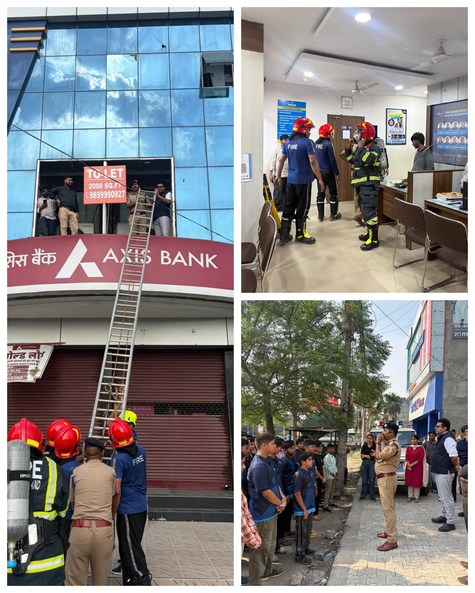 रुद्रपुर में फायर सर्विस की मॉक ड्रिल, 100 से अधिक छात्रों को मिला अग्नि सुरक्षा का व्यवहारिक प्रशिक्षण