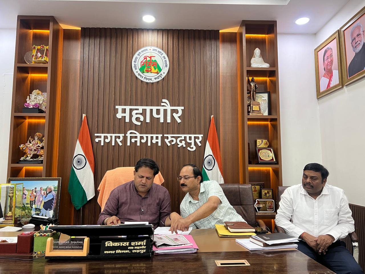‘मैं श्रेय नहीं, जनता के लिए काम करता हूं’— ड्रेनेज परियोजना पर महापौर विकास शर्मा का जवाब
